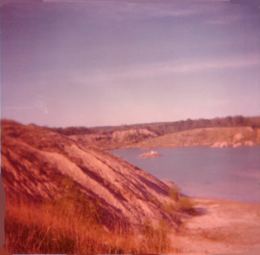 Hidden lake circa 1975