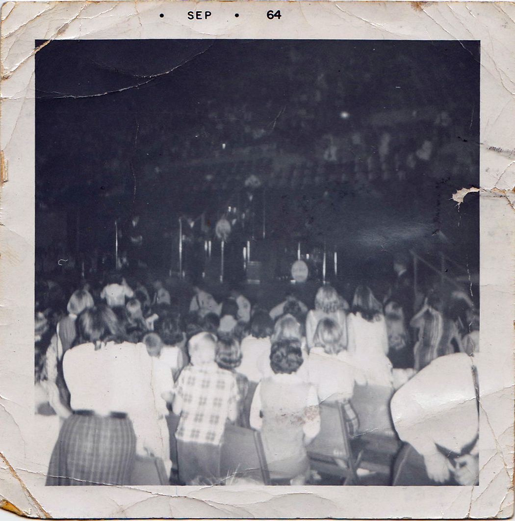 Snapshot of 1964 Beatles concert