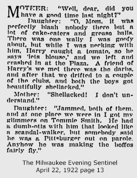 Flapper talk story