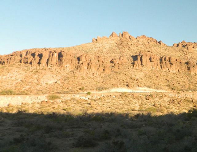 Crag in New Mexico