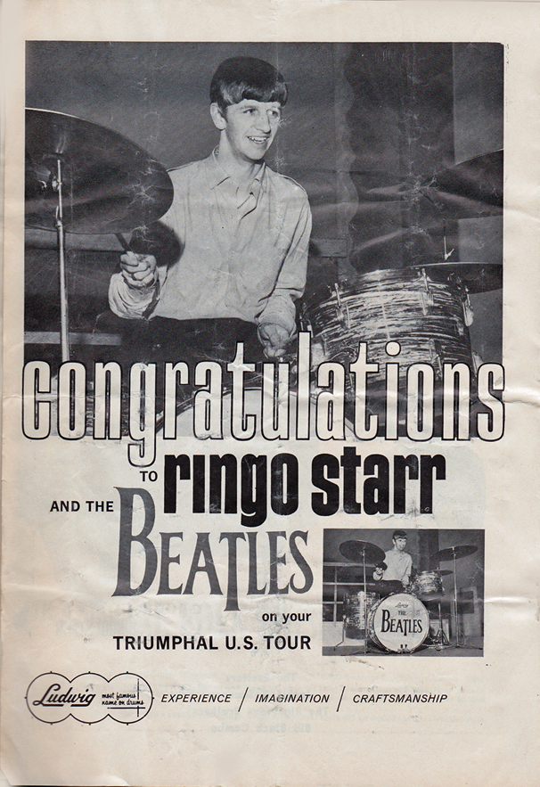 Beatles Milw 1964 program page 2.
