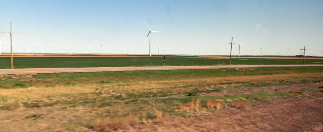 Wind farm in Kansa