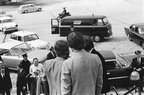 Beatles Boarding In London