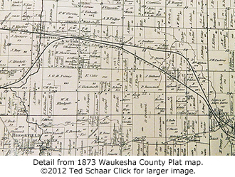 Brookfield Junction on plat map.