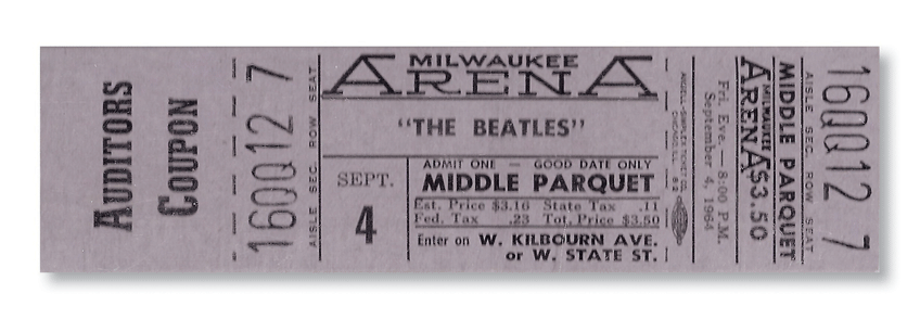 Milwaukee Ticket Large