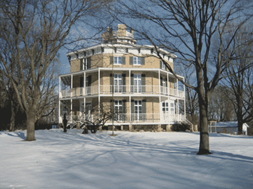 Octagonal house Watertown, Wisconsin.