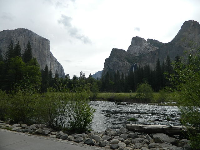 Bridal Falls Yosemite