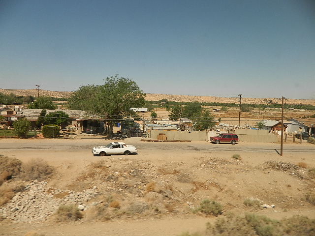 Arizona trash by the tracks