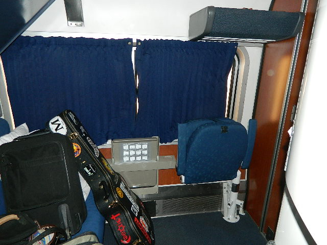 Amtrak deluxe bedroom
