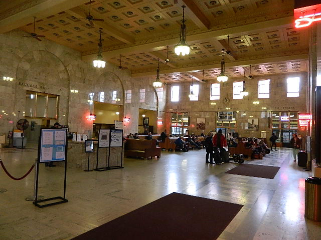 Portland train station