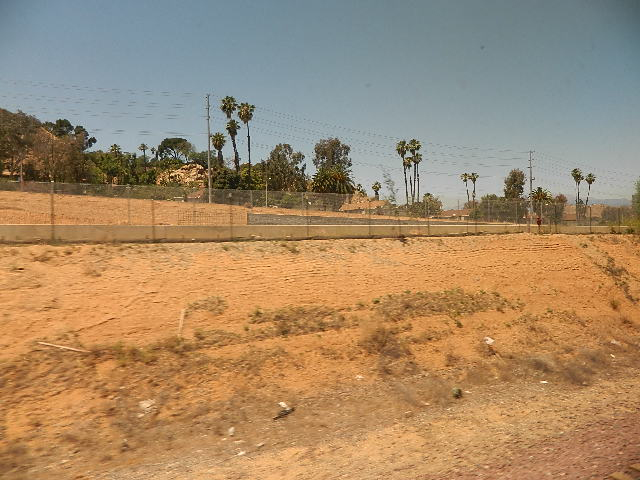 California from the train